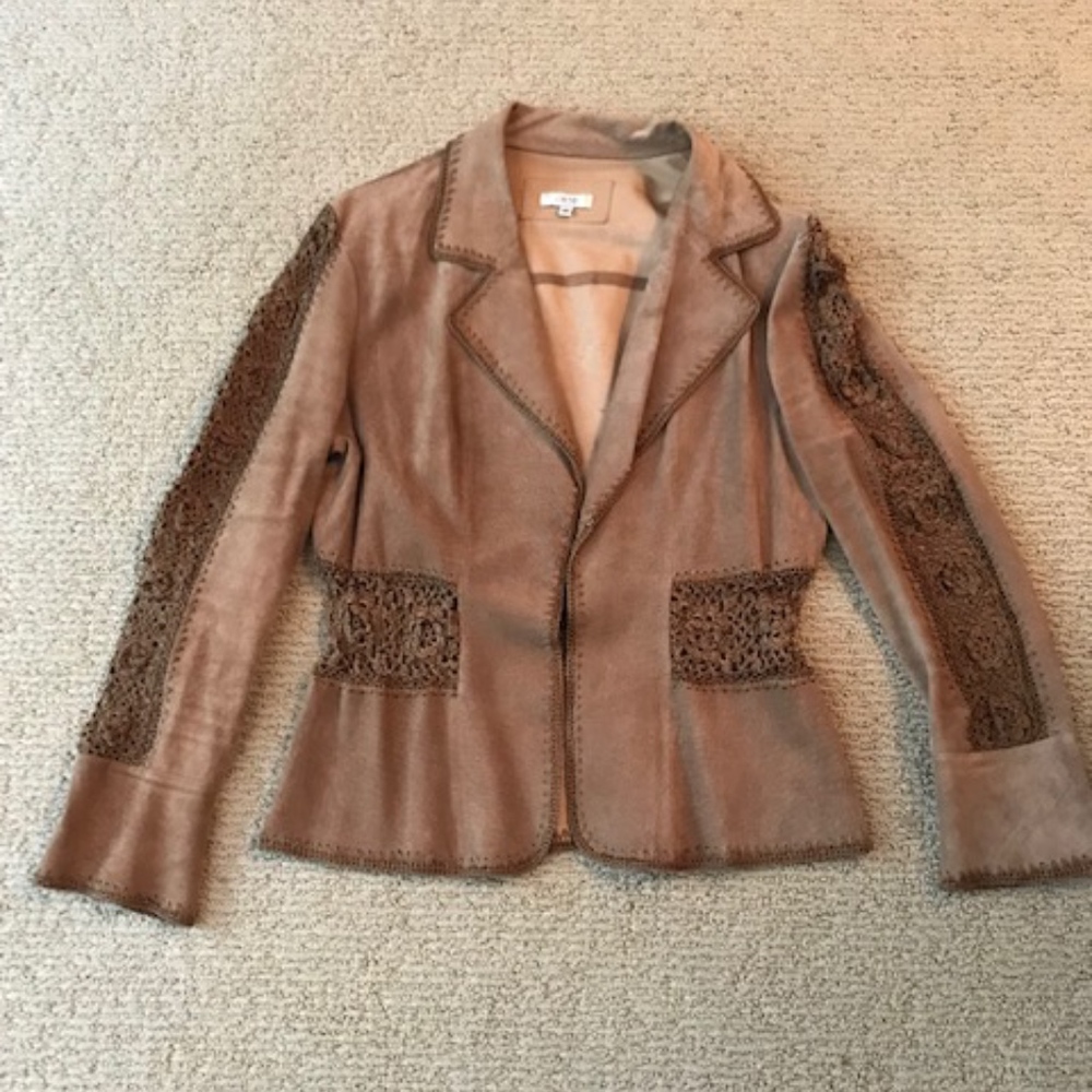 Cache Suede Jacket